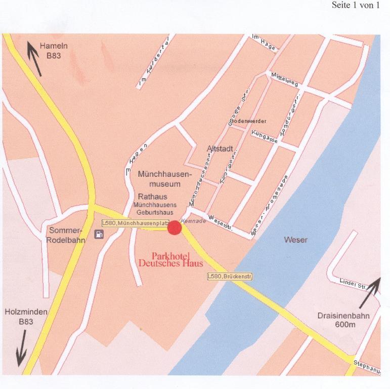 Parkhotel Goldlinde Bodenwerder Kültér fotó